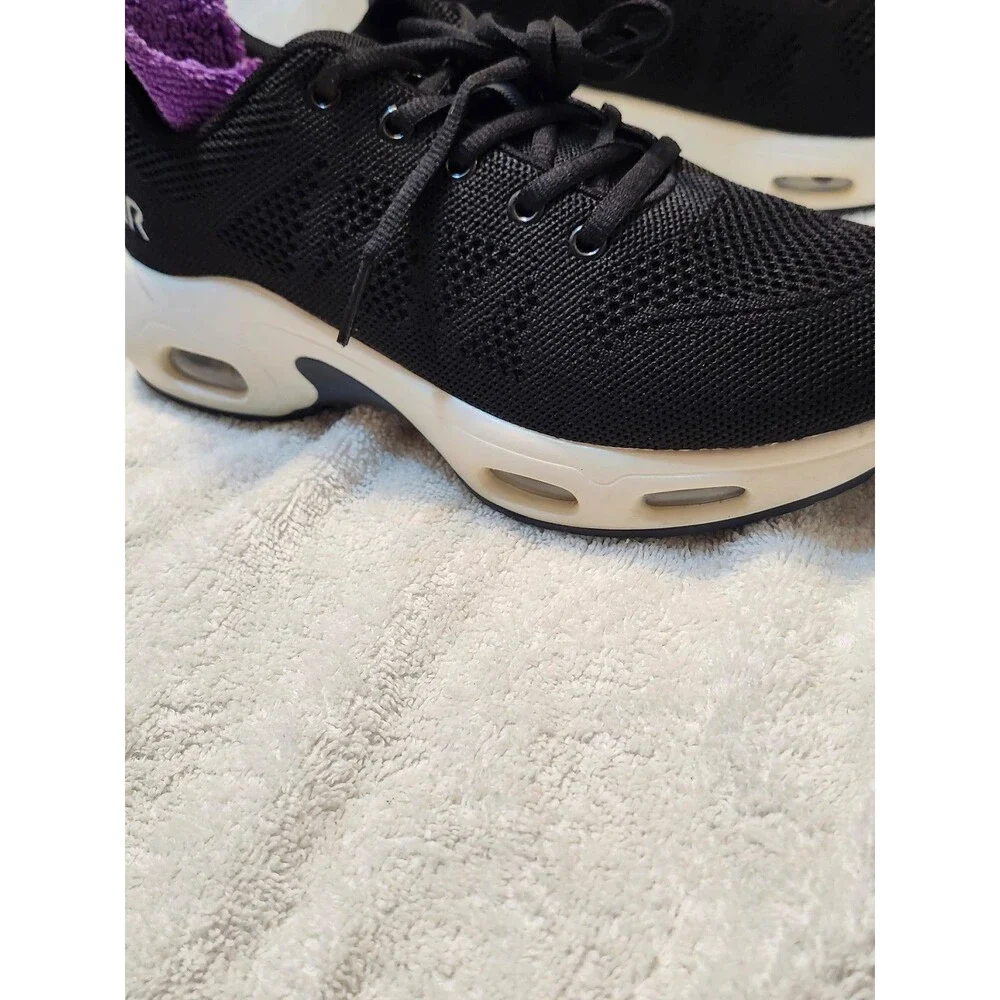 AIR Black Sneakers Size 8